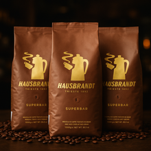 Lade das Bild in den Galerie-Viewer, Superbar - Hausbrandt ganze Bohne