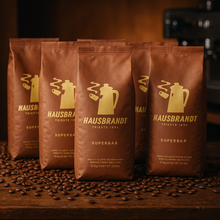 Lade das Bild in den Galerie-Viewer, Superbar - Hausbrandt ganze Bohne