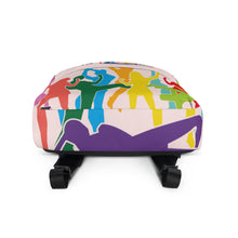 Lade das Bild in den Galerie-Viewer, Was ist los... Rucksack - rose