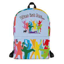 Lade das Bild in den Galerie-Viewer, Was ist los... - Rucksack - bleu