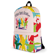 Lade das Bild in den Galerie-Viewer, Was ist los... Rucksack - rose