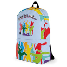 Lade das Bild in den Galerie-Viewer, Was ist los... - Rucksack - bleu