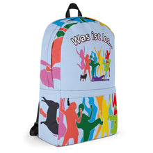 Lade das Bild in den Galerie-Viewer, Was ist los... - Rucksack - bleu