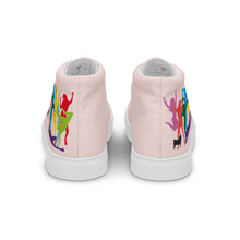 Lade das Bild in den Galerie-Viewer, Was ist los...- Men’s high top canvas shoes