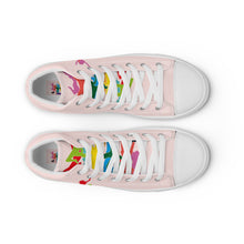 Lade das Bild in den Galerie-Viewer, Was ist los...- Men’s high top canvas shoes