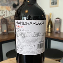 Lade das Bild in den Galerie-Viewer, Syrah 2020 - Mandrarossa - Sicilia DOC 0,75l
