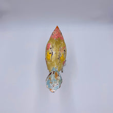 Lade das Bild in den Galerie-Viewer, Vintage Küken groß mit langen Füßen Höhe 23,0 cm
