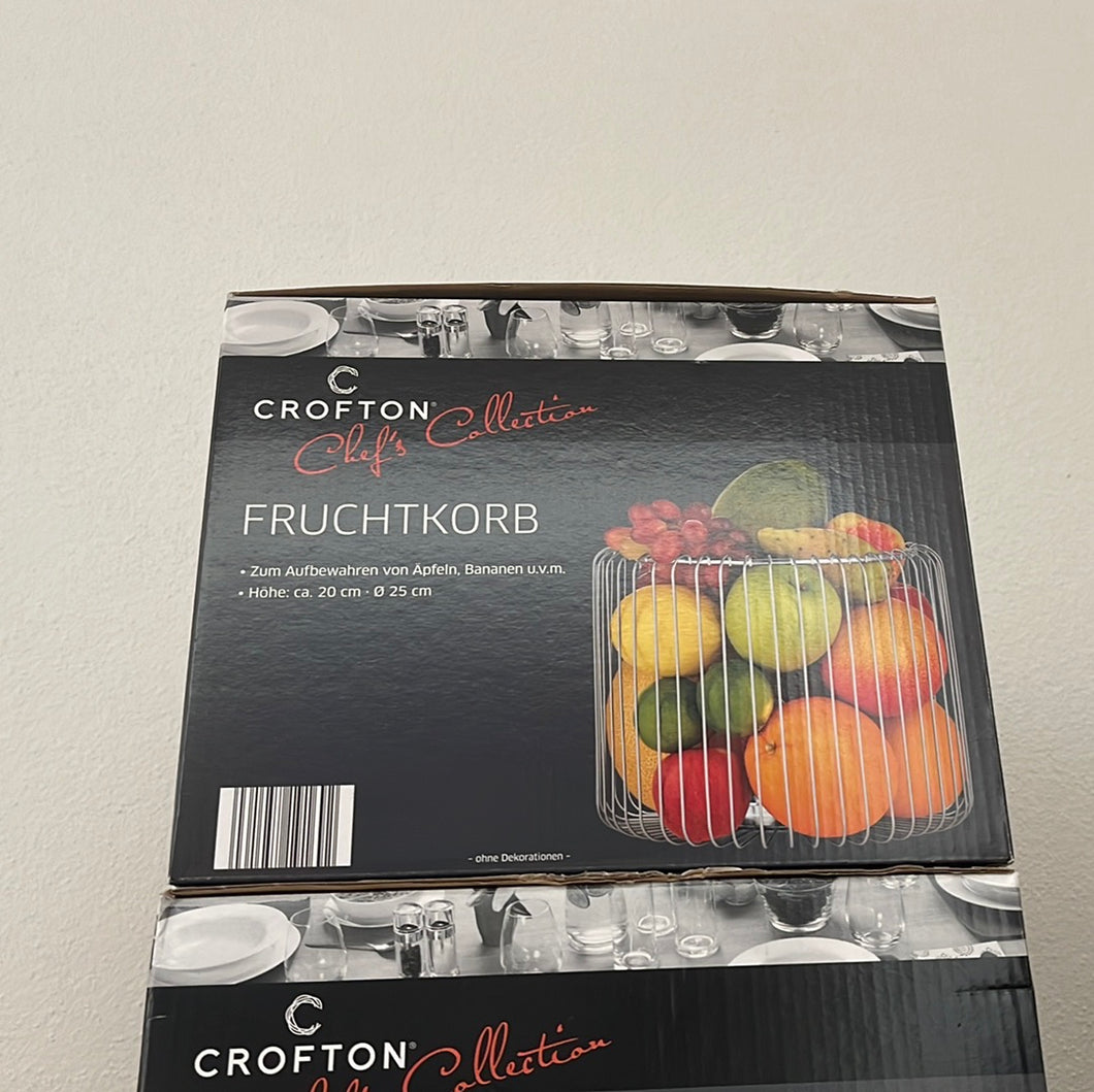 Fruchtkorb aus Metall