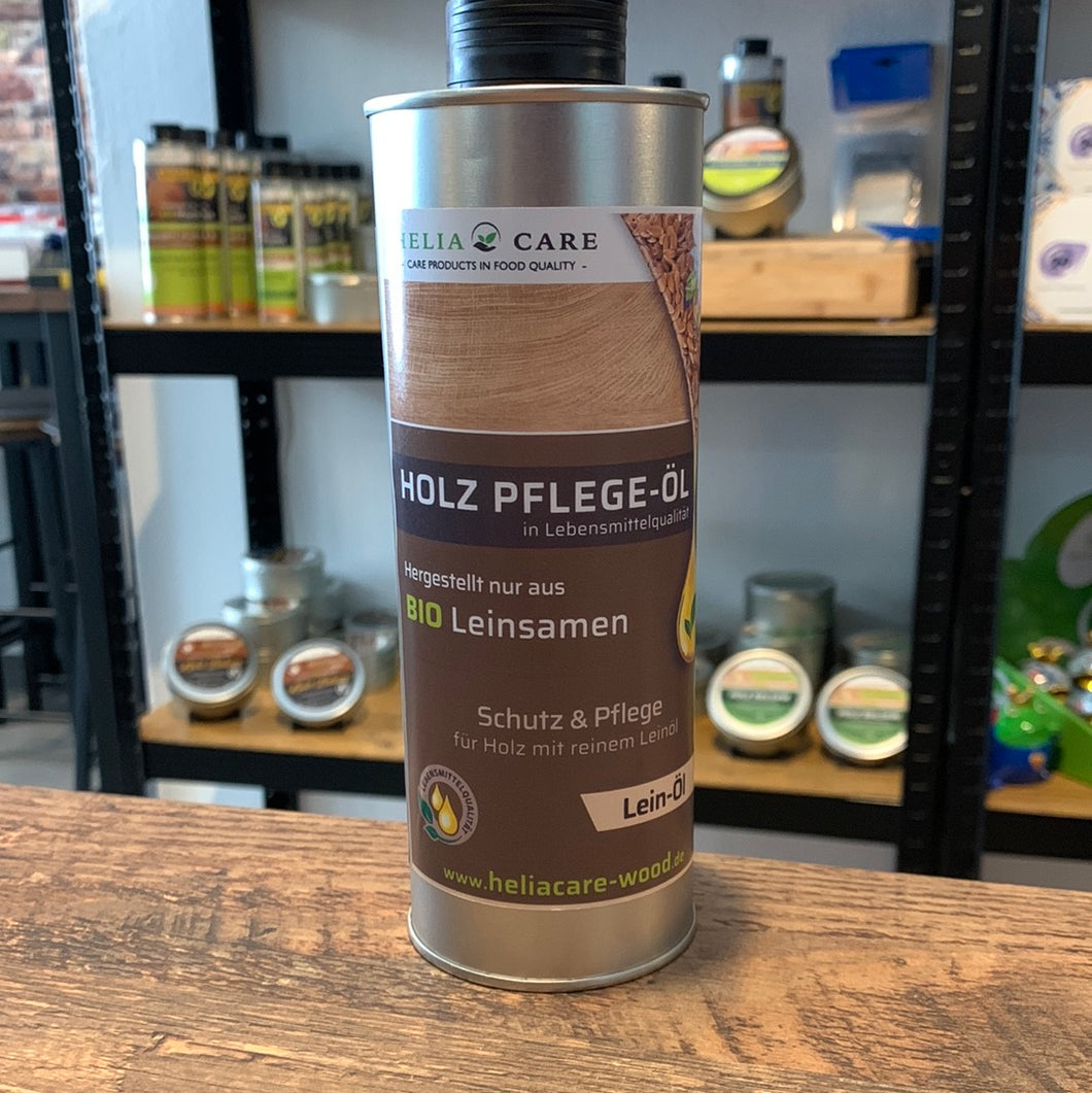 500 ml HeliaCARE - Holzpflegeöl Lein-Öl
