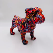 Lade das Bild in den Galerie-Viewer, Pomme Pidou - engl. Bulldogge - limited Graffity - Pop-Art-Style
